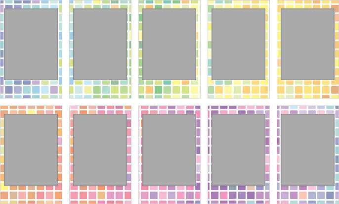 Fujifilm Instax Mini "Stained Glass" (10/PK)